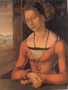 Albrecht Durer Young Woman with Bound Hair USA oil painting artist